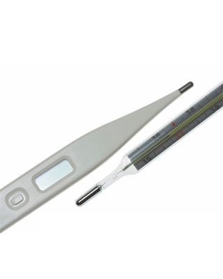 Photo of a therometer and its case
